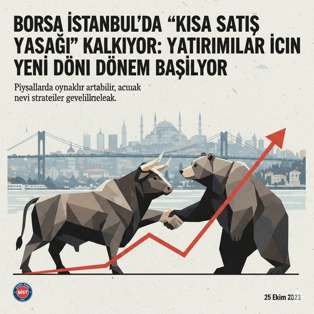 Borsa İstanbul kısa satış yasağı